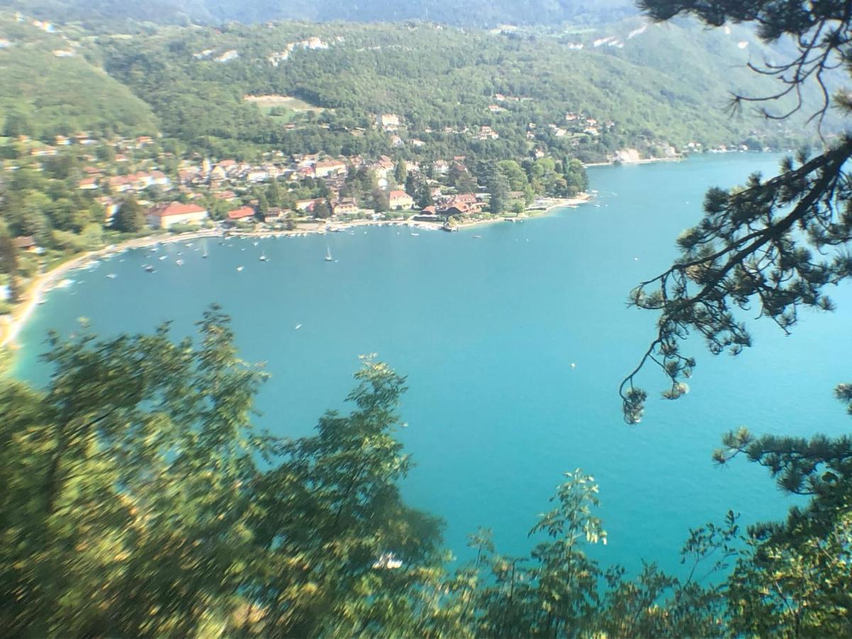 Entre Lac Et Montagne, Proche Centre De St Jorioz, Spacieux Et Confortable Appartement Avec Grande Terrasse Saint-Jorioz Luaran gambar