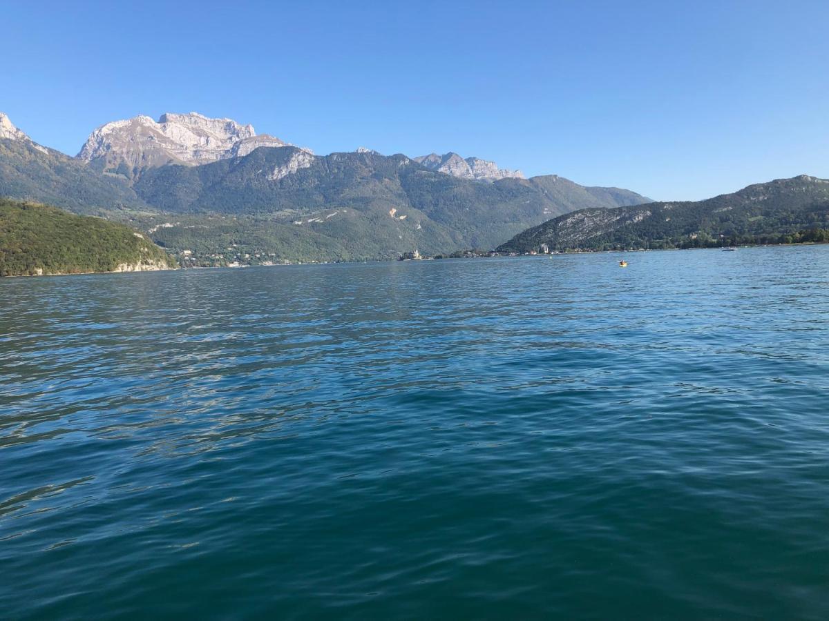 Entre Lac Et Montagne, Proche Centre De St Jorioz, Spacieux Et Confortable Appartement Avec Grande Terrasse Saint-Jorioz Luaran gambar