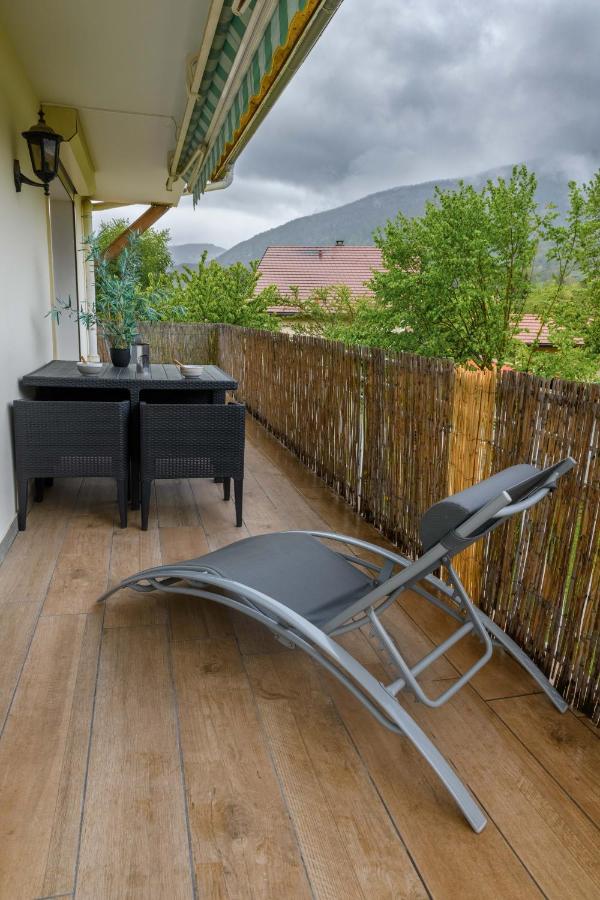 Entre Lac Et Montagne, Proche Centre De St Jorioz, Spacieux Et Confortable Appartement Avec Grande Terrasse Saint-Jorioz Luaran gambar