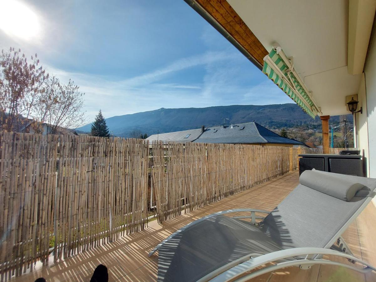 Entre Lac Et Montagne, Proche Centre De St Jorioz, Spacieux Et Confortable Appartement Avec Grande Terrasse Saint-Jorioz Luaran gambar